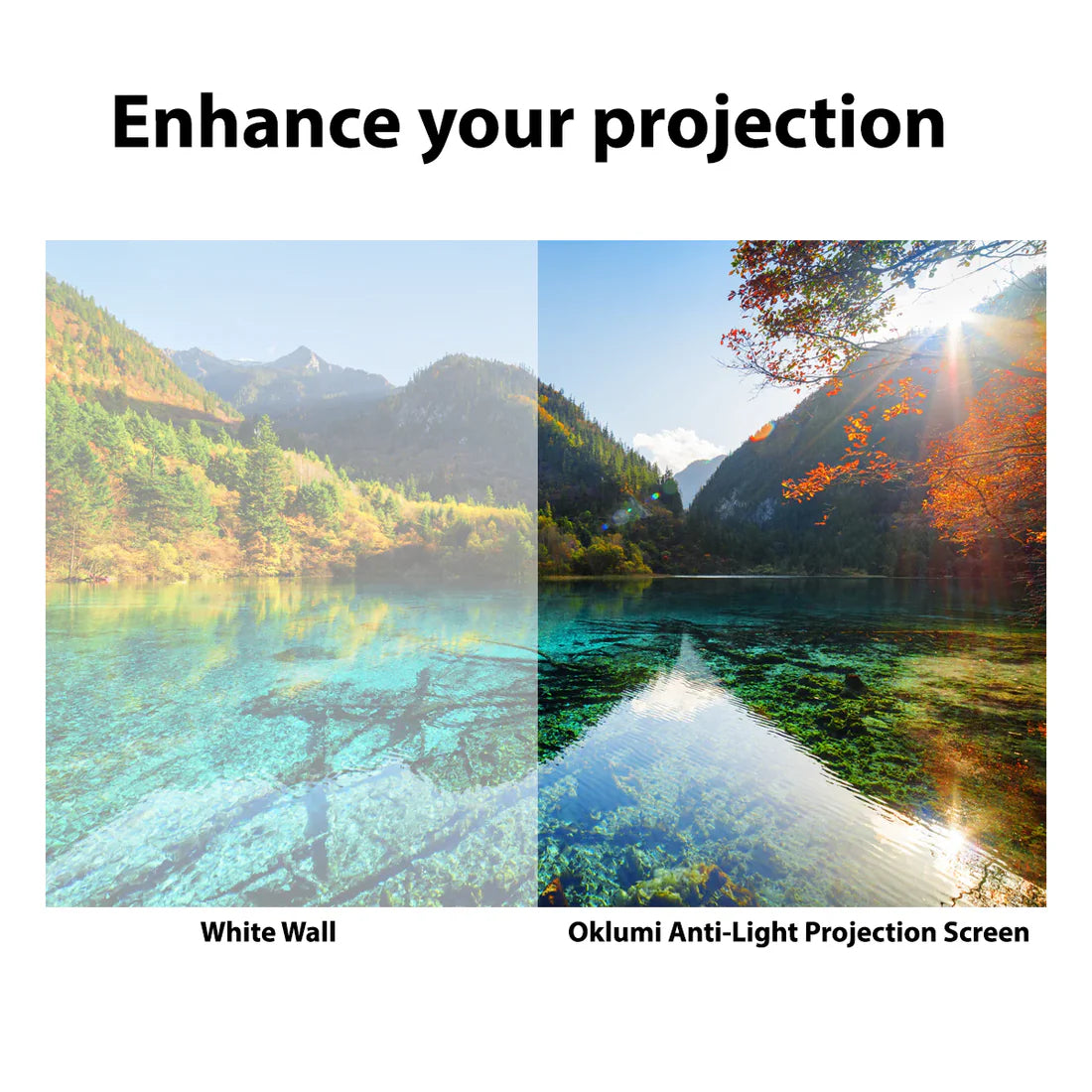 Reflective Projector Screen