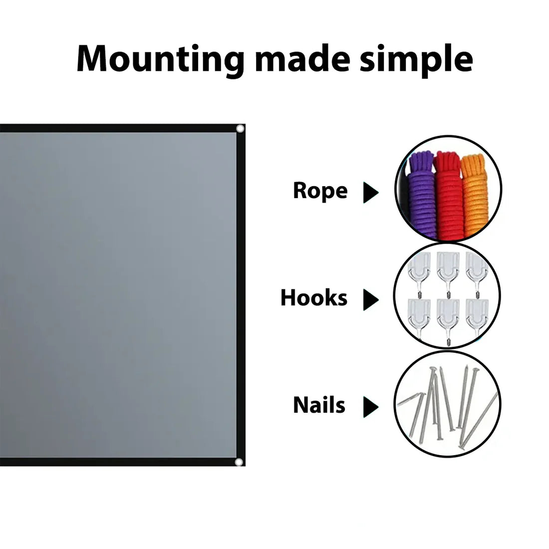 Reflective Projector Screen